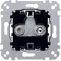 Розетка TV+FM Оконечная без накладки без рамки Schneider Electric Merten картинка